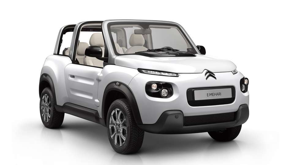 Компанія Citroen оновила незвичайний електрокар E-Mehari