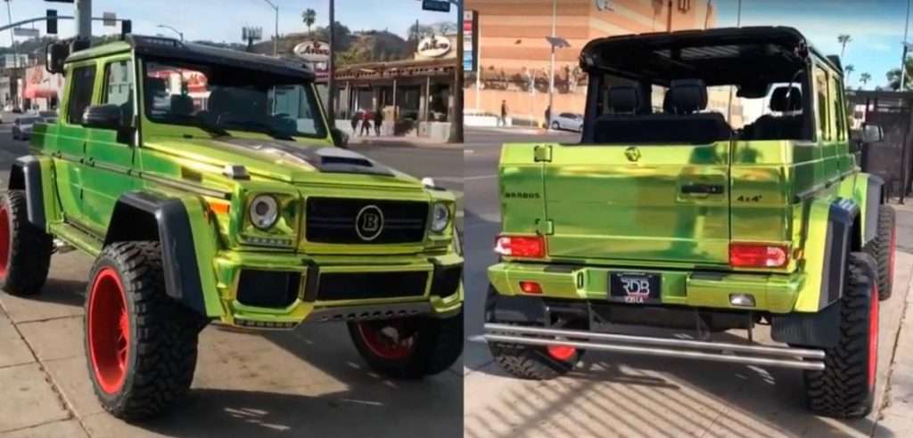 Mercedes-Benz G500 4×4 від Brabus перетворили в гламурний всюдихід