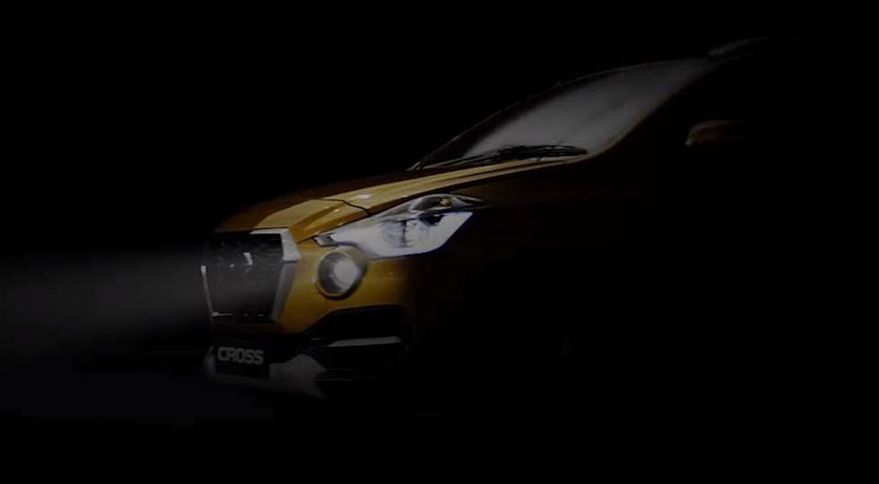 Новий кросовер Datsun Cross показали на офіційному відео