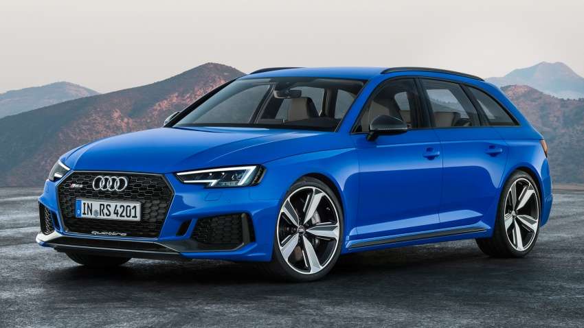 Audi опублікувала фото нового «зарядженого» універсала RS4 Avant