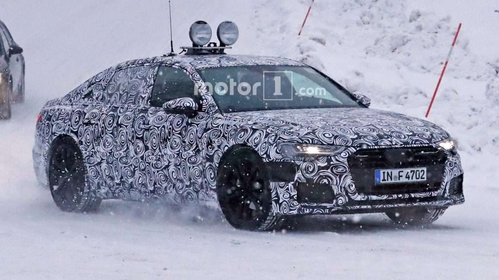 Компанія Audi вивела на зимові тести нове покоління Audi A6