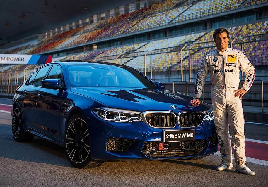 Новий BMW M5 встановив рекордний час кола на автодромі в Шанхаї