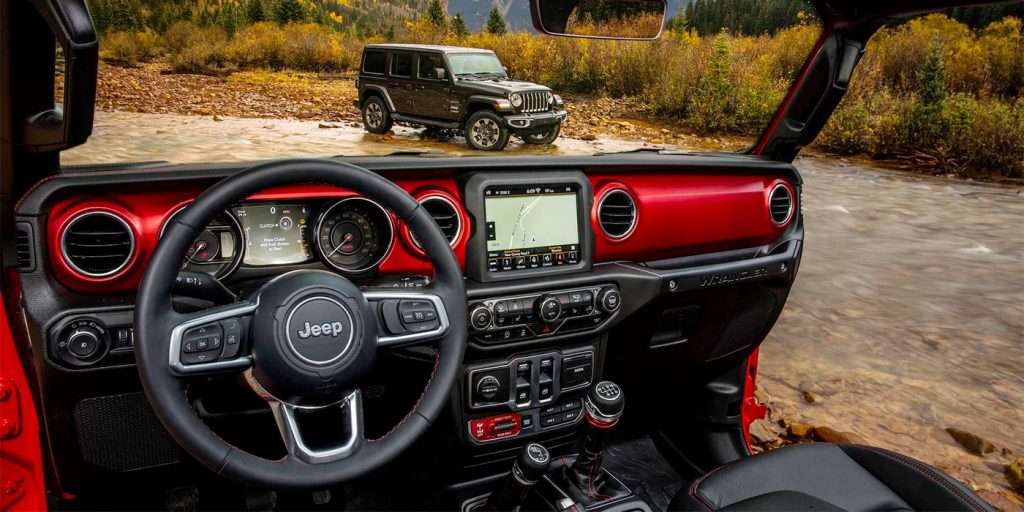 Jeep розсекретив дизайн інтерєру нового покоління Jeep Wrangler