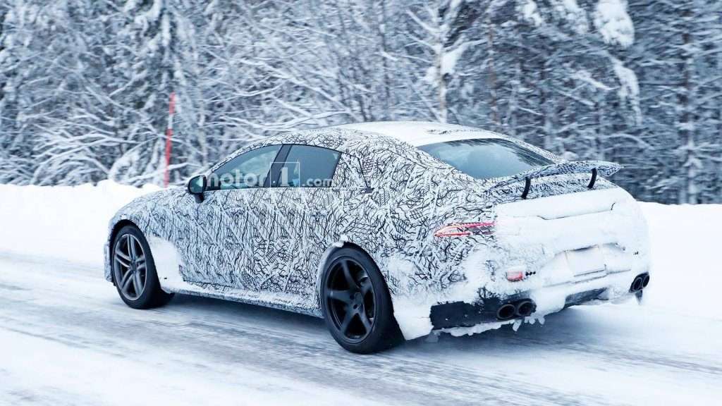 У Мережі зявилися шпигунські фото Mercedes-AMG GT Sedan