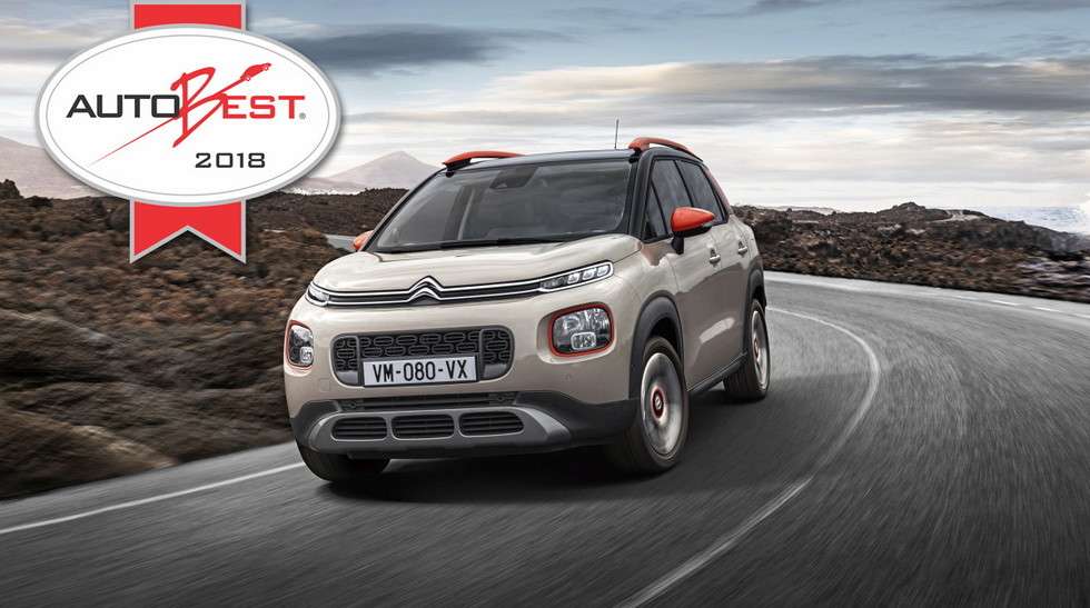 Кросовер Citroen C3 Aircross став переможцем конкурсу AUTOBEST 2018