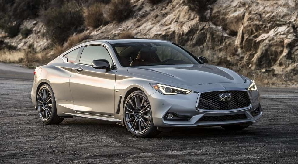 Стартували російські продажі оновленого купе Infiniti Q60 2018