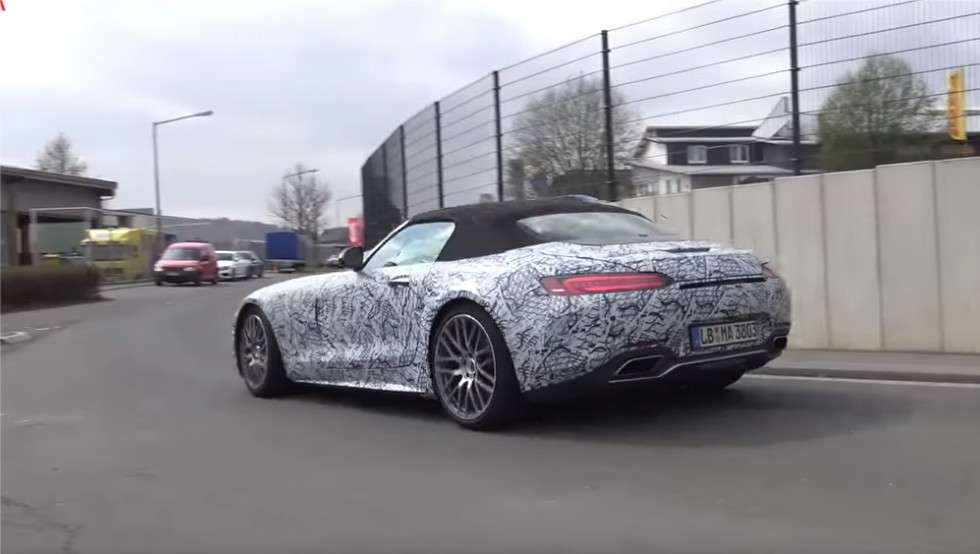 Mercedes-AMG GT в 2018 році отримає оновлення і нові мотори