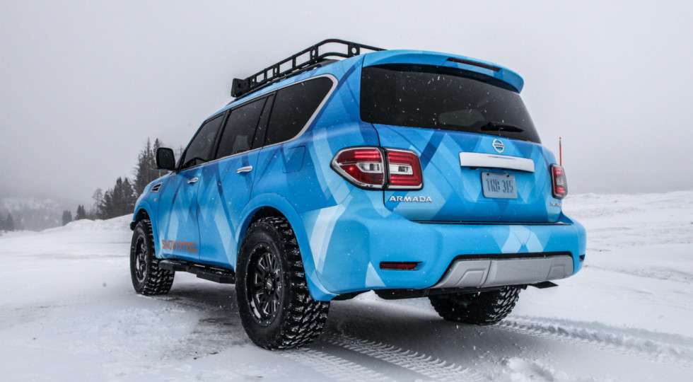 У Nissan готують позашляховик Nissan Armada у версії Snow Patrol