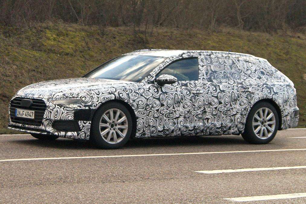 Універсал Audi A6 Avant нового покоління помічений на тестах