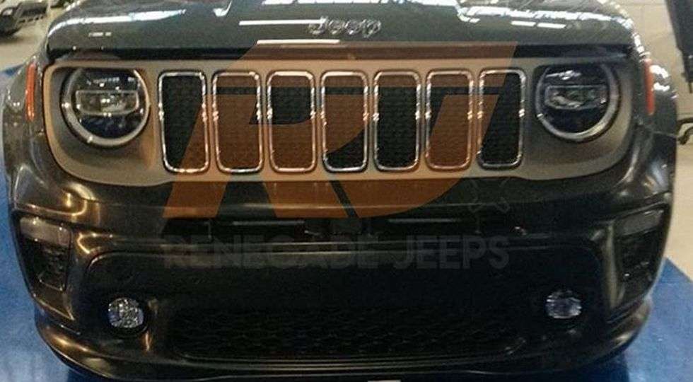 У Мережі зявилися фото оновленого кросовера Jeep Renegade
