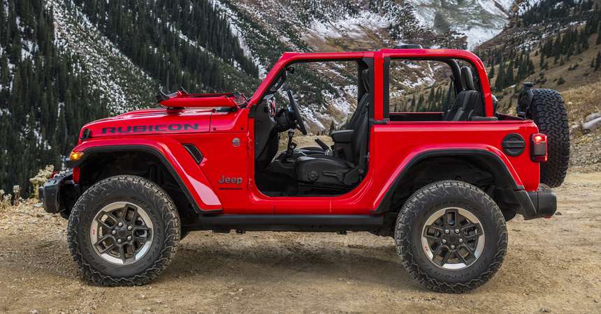 Офіційні фото розсекретили дизайн нового Jeep Wrangler 2018