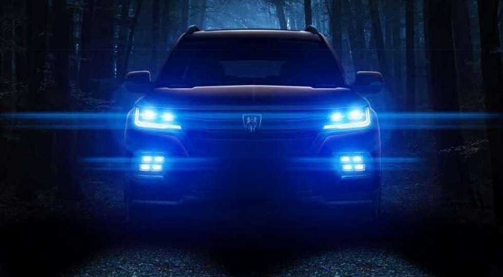 SAIC показала свій позашляховик Roewe RX8 на новому тизері