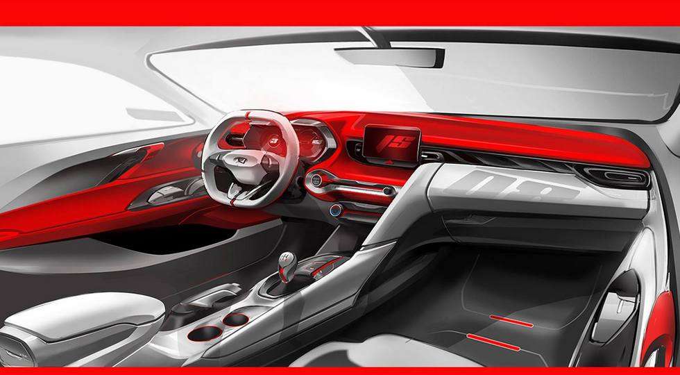 Салон нового хетчбека Hyundai Veloster розсекречений до премєри