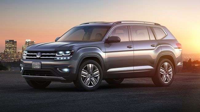 Новий кросовер Volkswagen Teramont зявиться в Росії навесні
