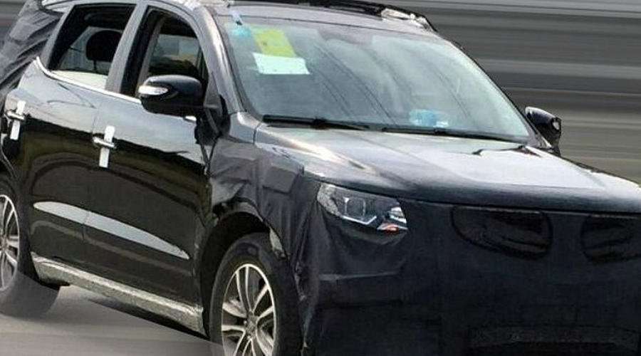 Geely Emgrand X7 нового покоління викотили на дорожні тести