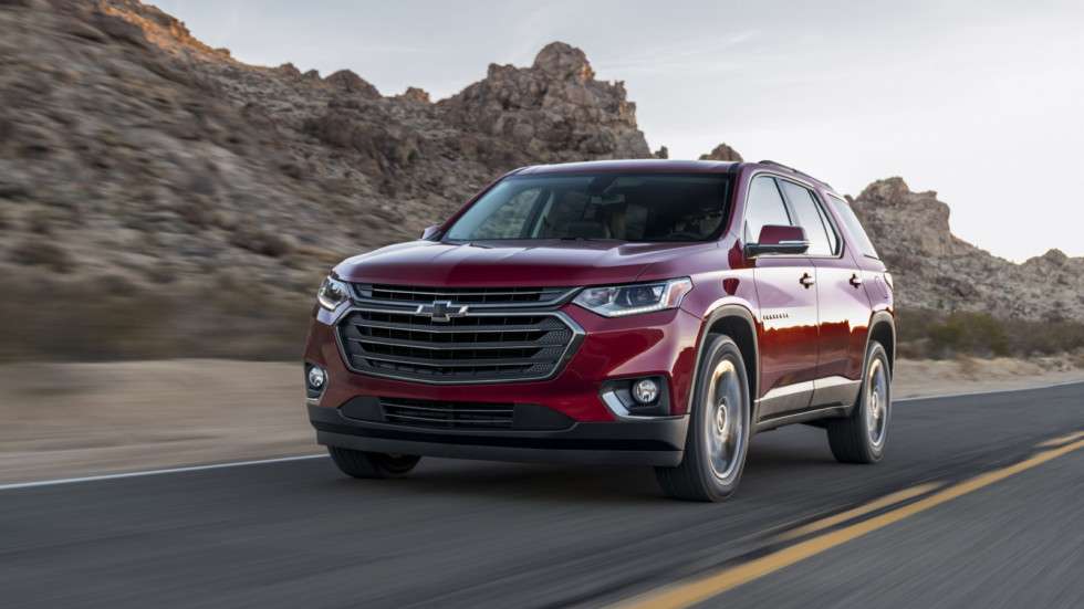 Стартували продажу спортивної версії позашляховика Chevrolet Traverse RS