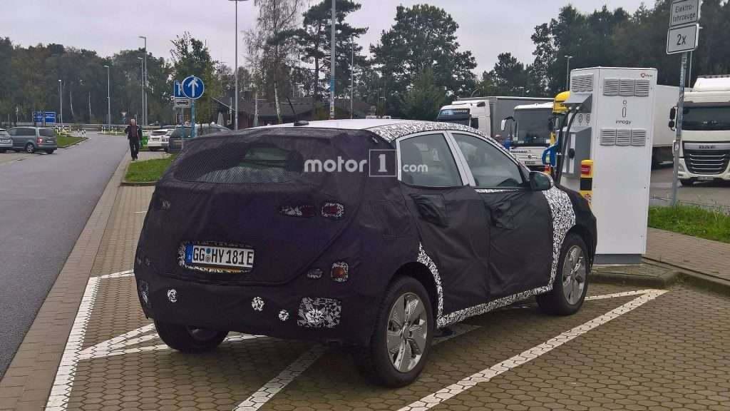 Фотошпигуни вперше зняли електричний кросовер Hyundai Kona