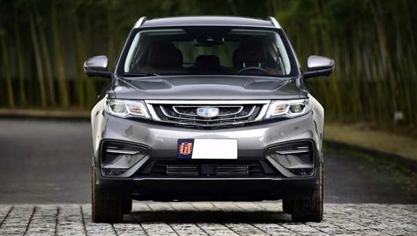 Geely оголосила ціни на оновлений позашляховик Geely Boyue 2019