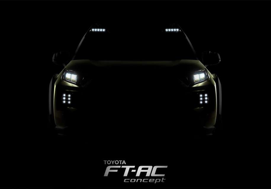 Toyota 30 листопада покаже новий позашляховик Toyota FT-AC