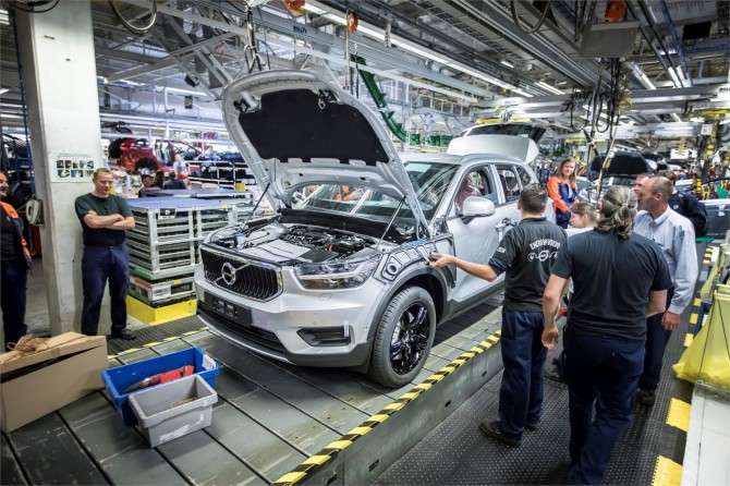 У Бельгії почалося виробництво кросовера Volvo XC40