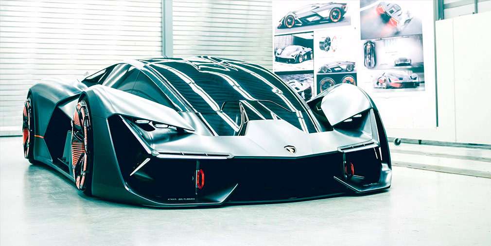 Lamborghini представила прототип суперкара майбутнього Terzo Mіllenіo 2040