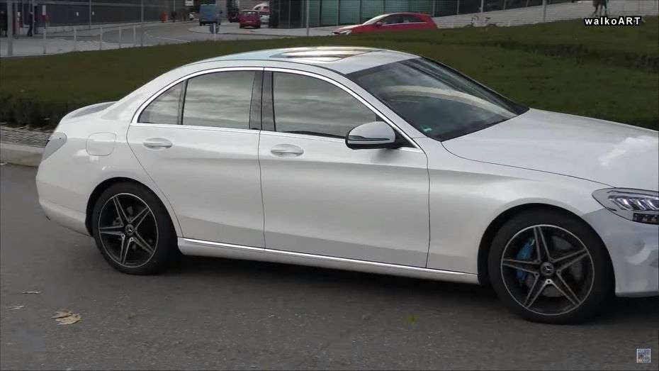 На тестах помічений новий Mercedes-Benz C-Class з гібридним мотором