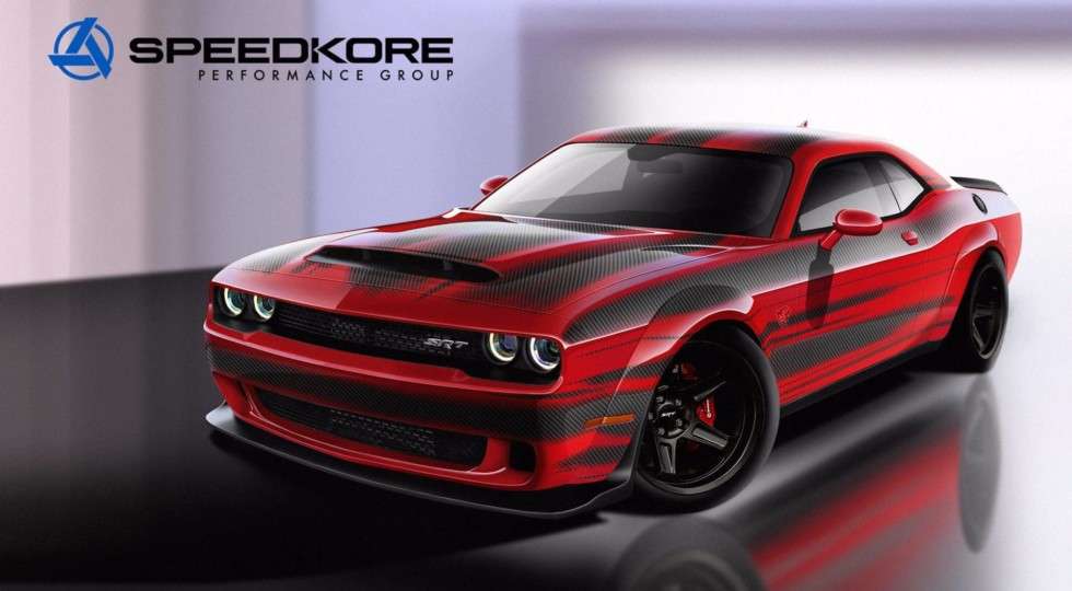 На SEMA їде Dodge Demon в карбоновому виконанні