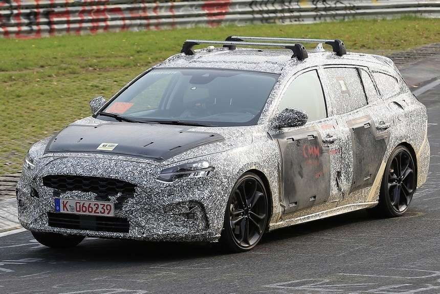 Новий універсал Ford Focus знятий на тестах на Нюрбургринзі