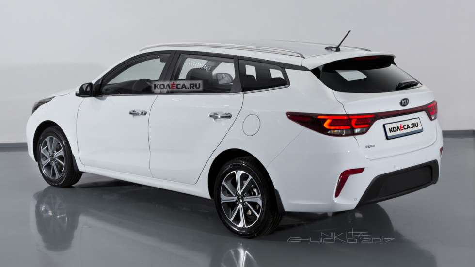 В Мережі опубліковані рендери нового універсала KIA Rio SportsWagon
