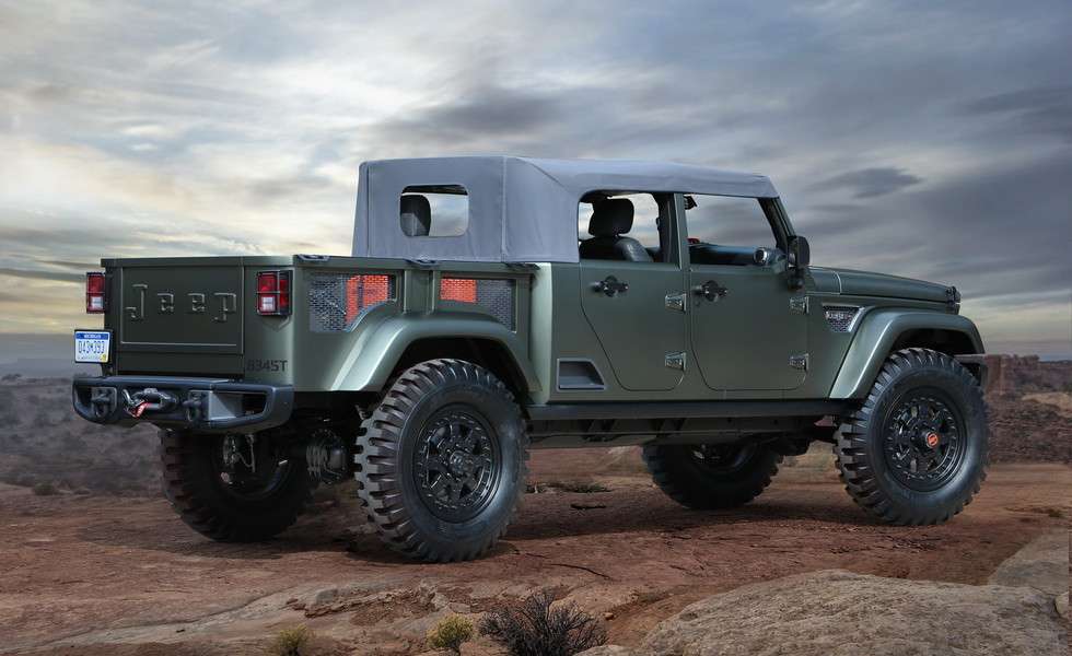 Пікап Jeep Scrambler отримає опціональну мяку дах