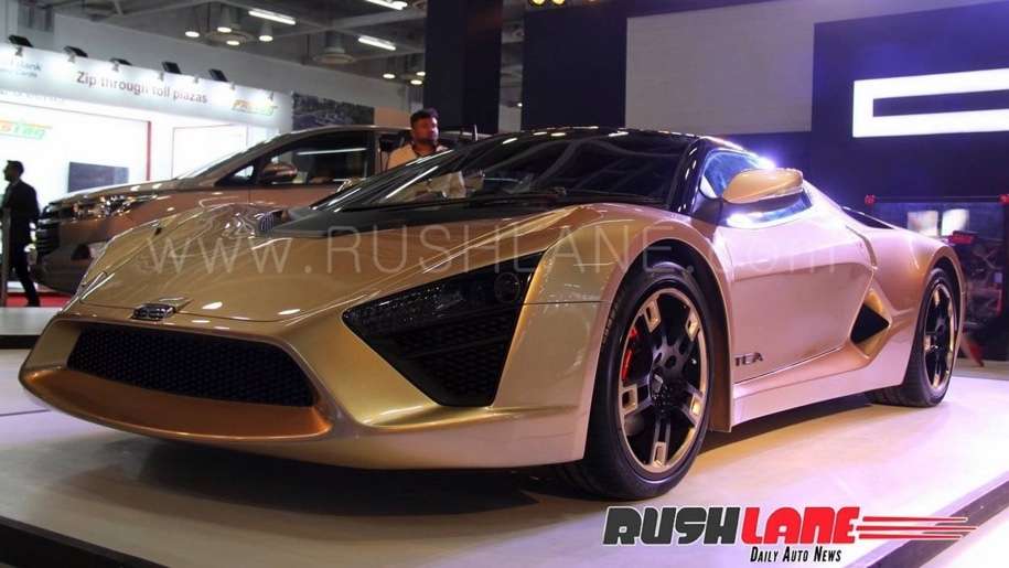Індійська компанія DC Design представила 320-сильний спорткар TCA