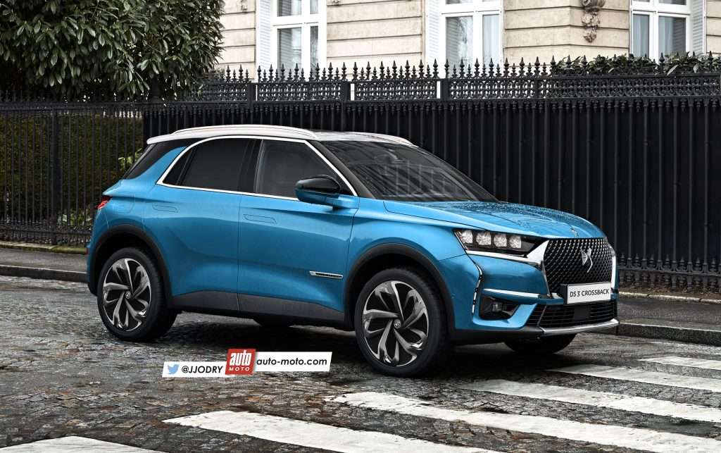 Новий електричний кросовер DS Crossback зявиться в 2019 році