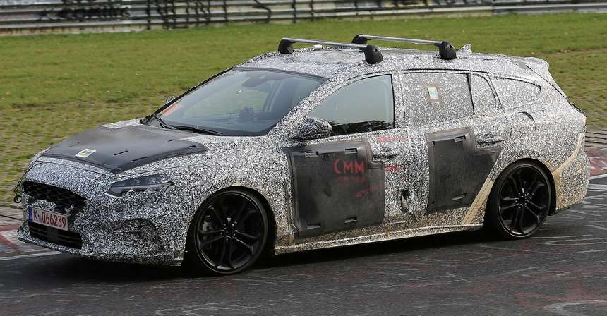Новий універсал Ford Focus знятий на тестах на Нюрбургринзі