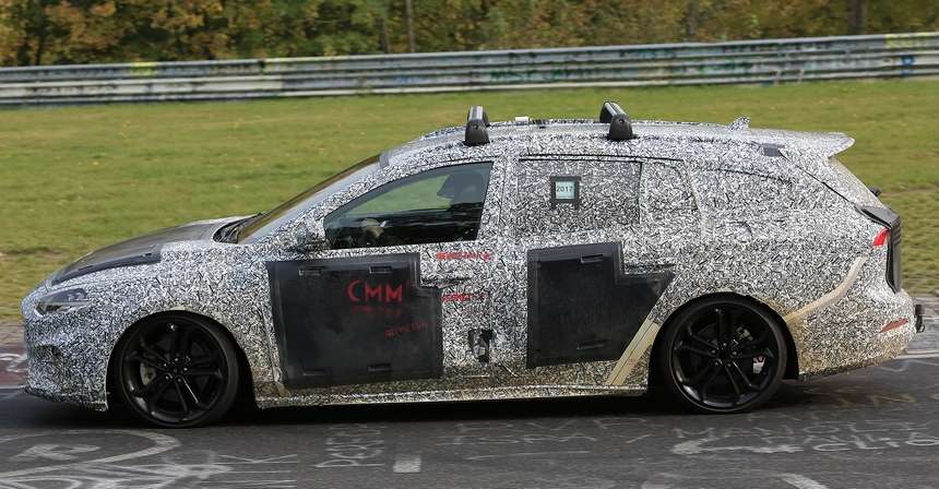 Новий універсал Ford Focus знятий на тестах на Нюрбургринзі