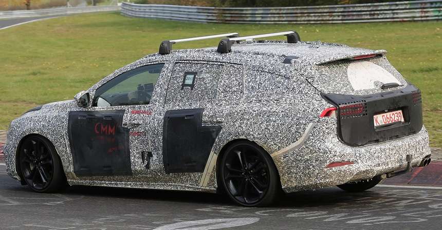 Новий універсал Ford Focus знятий на тестах на Нюрбургринзі