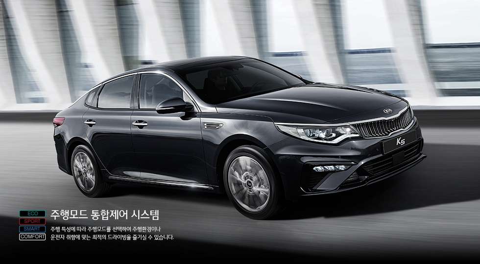 Kia офіційно представила оновлений седан Kia Optima