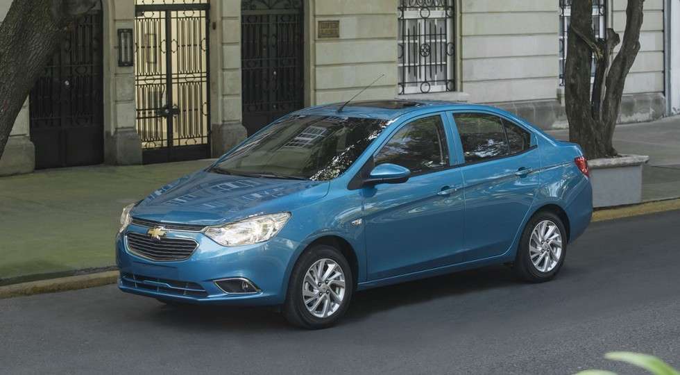 Chevrolet офіційно представила новий седан Chevrolet Aveo