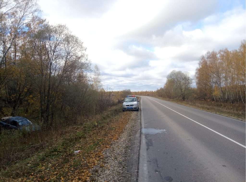 На трасі під Тулою «Ауді» полетіла в кювет: постраждали двоє чоловіків