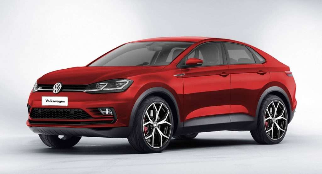 Зявилися перші рендери електричного кросовера Volkswagen ID Cross