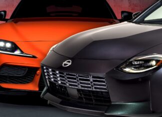 Nissan Z знищує Toyota supra у війні зі спортивними машинами