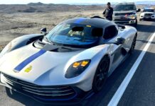 $ 1,1 miljoen Aston Martin Valhalla aangehouden door de politie van Utah wegens roekeloos rijgedrag