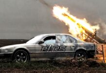 Україна розгортає саморобну ракетну установку, вбудовану в BMW 7-ї серії