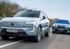 BMW iX проти Volvo EX90: Битва за перевагу в сегменті преміальних електричних позашляховиків