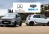 Mercedes-Benz розробить нову платформу електромобілів у Китаї на основі архітектури Geely, йдеться у звіті