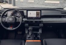 Огляд інтер’єру Toyota RAV4 Woodland PHEV 2026 модельного року