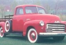 Пікап GMC FC101 1950: клон Chevrolet з кращою кабіною